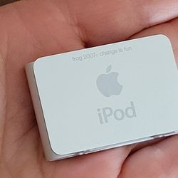 Apple iPod shuffle 2nd Generation Silver 1 GB A1204. Pre-owned, in good 
working and cosmetic shape. Functionality 10 out of 10. Cosmetically, 
9.5 ou
