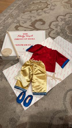The Shirley Temple Dress Up Doll “Stowaway”