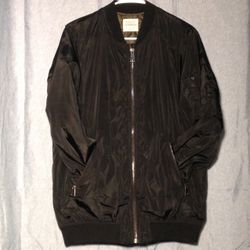 Mens-Large-Ashley Outerwear-Bomber Jacket