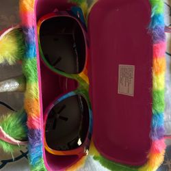 Multicolor Eyeglass Case 