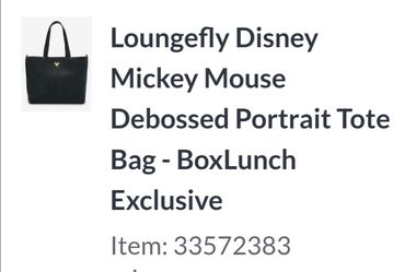 New loungefly mickey tote bag