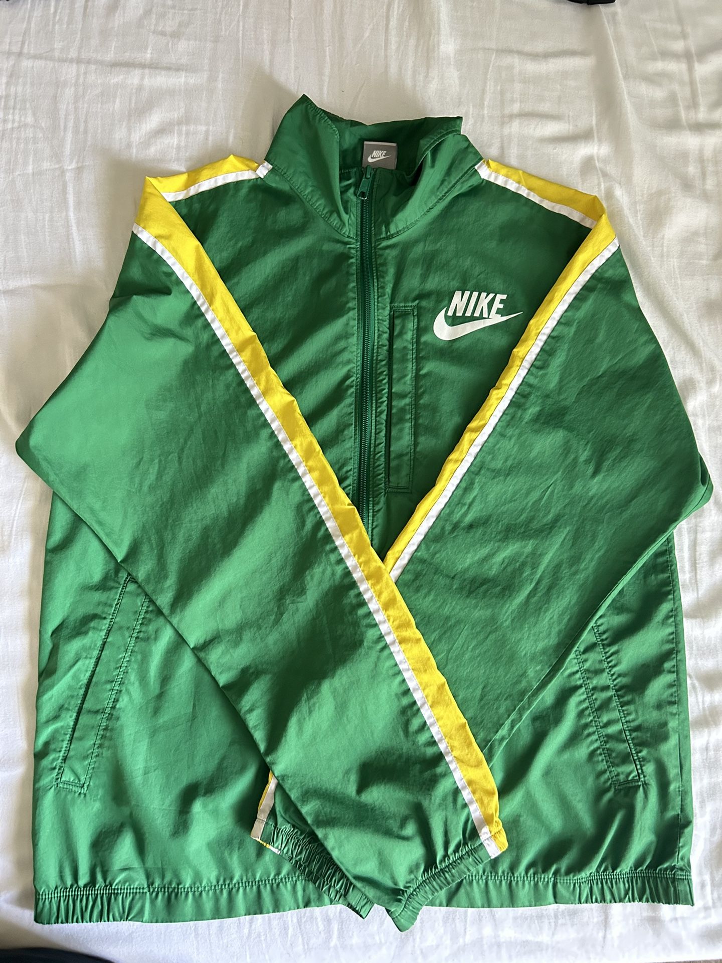 Green Nike Windbreaker
