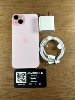 📱 iPhone 15 Plus | 128GB | Pink | Unlocked (Any Carrier)