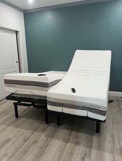 King size bed split king adjustable bed Sleep Science Napa Ifilp free delivery