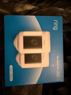 Ring Spotlight Cam Plus ￼