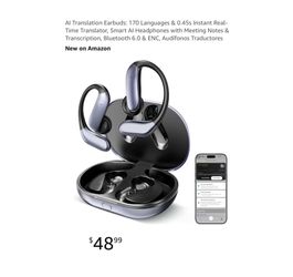 Brand new AI Translation Earbuds
