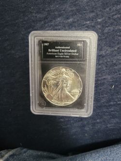 1987 American Eagle Liberty Dollar 