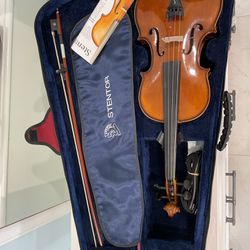 Violin, Stentor, 4 String, Brown red (1500 4/4) Plus Shoulder Rest