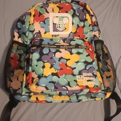 NEARLY NEW WALT DISNEY WORLD BACKPACK 