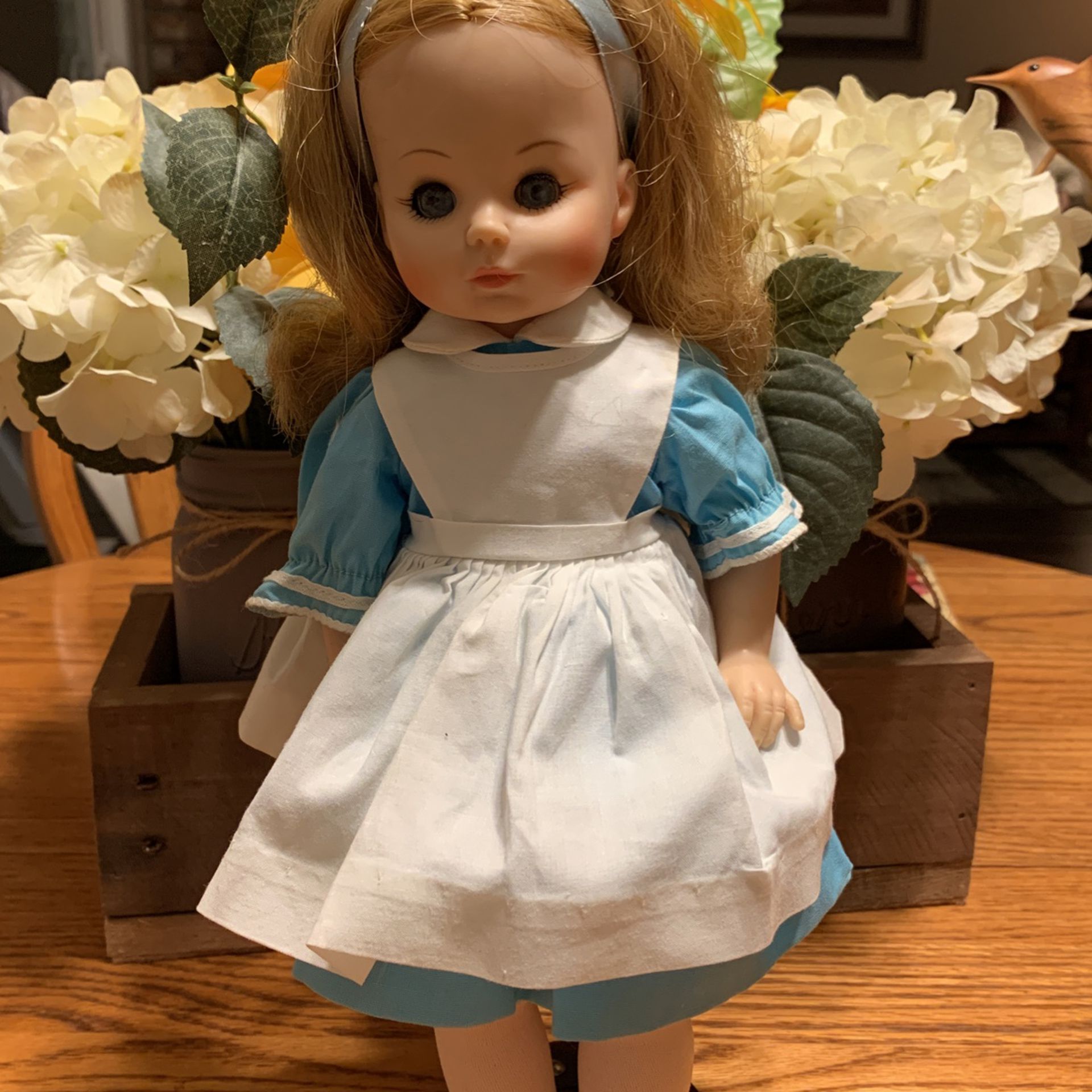 Vintage 1960’s Madam Alexander Alice In Wonderland Doll
