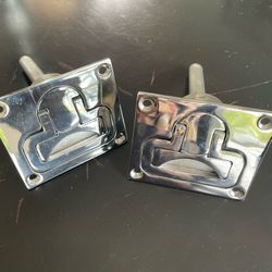 Set Of Two Stainless Steel Cam Latches