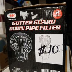 Gutter guard Down Pipe Filter 
