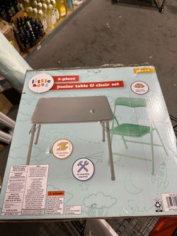 [351].  Little Nest Junior Activity Table and Chair Set, 2-Piece