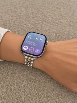 Apple Watch Series 10 stainless steel Natural 46mm
