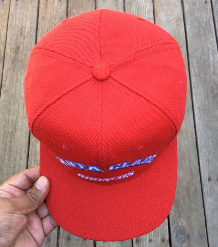 Santa Clara Broncos Snapback Hat Cap New Era Rare Vintage for Sale in San  Jose, CA - OfferUp