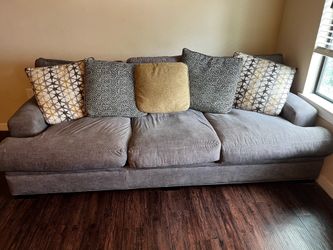 MOVING SALE – Large Deep-Seat Sofa – $100 OBO