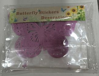 3D Butterfly Decor Stickers