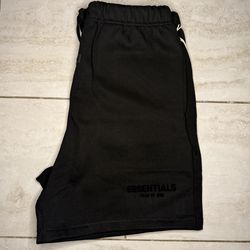 Black Essential Shorts