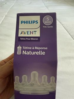 1 nipple Philips Avent Natural Response Nipples Size 5