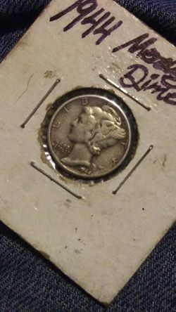 1944 silver dime
