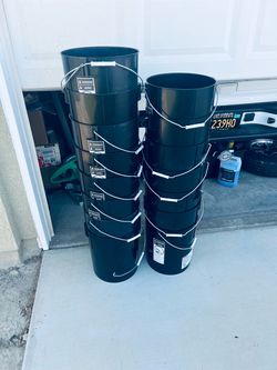 Plastic buckets