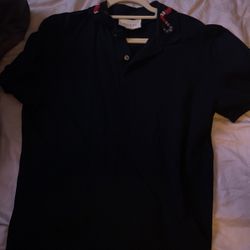 Gucci Polo Snake On Collar 