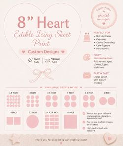 Edible Icing Sheet Print