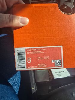 Nike Free Metcon 5 Size 8 Men's Smoke Grey