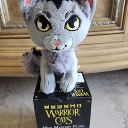 Warrior Cats Graystripe Mini Plush Toy 