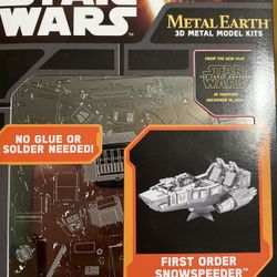 Star Wars 3D Metal Model Kits