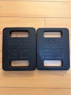 Goruck plates 30 lb and 20 lb