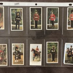20 Vintage Tobacco British Military Reproduction Cards Printed In England