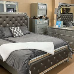 5 PC King Bedroom Set