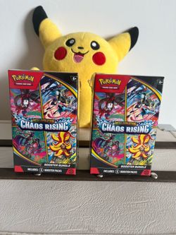 Pokemon Chaos Rising Booster Bundles