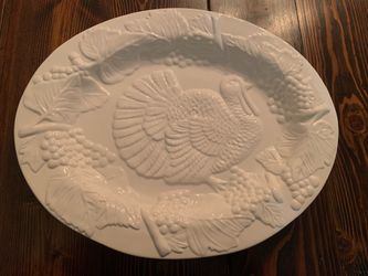 Turkey serving platter