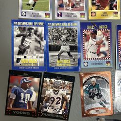 Used sports cards