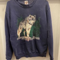 Wolf Blue Sweater 