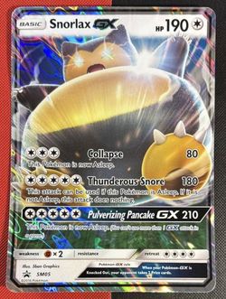 Jumbo Cards #SM05 Snorlax GX