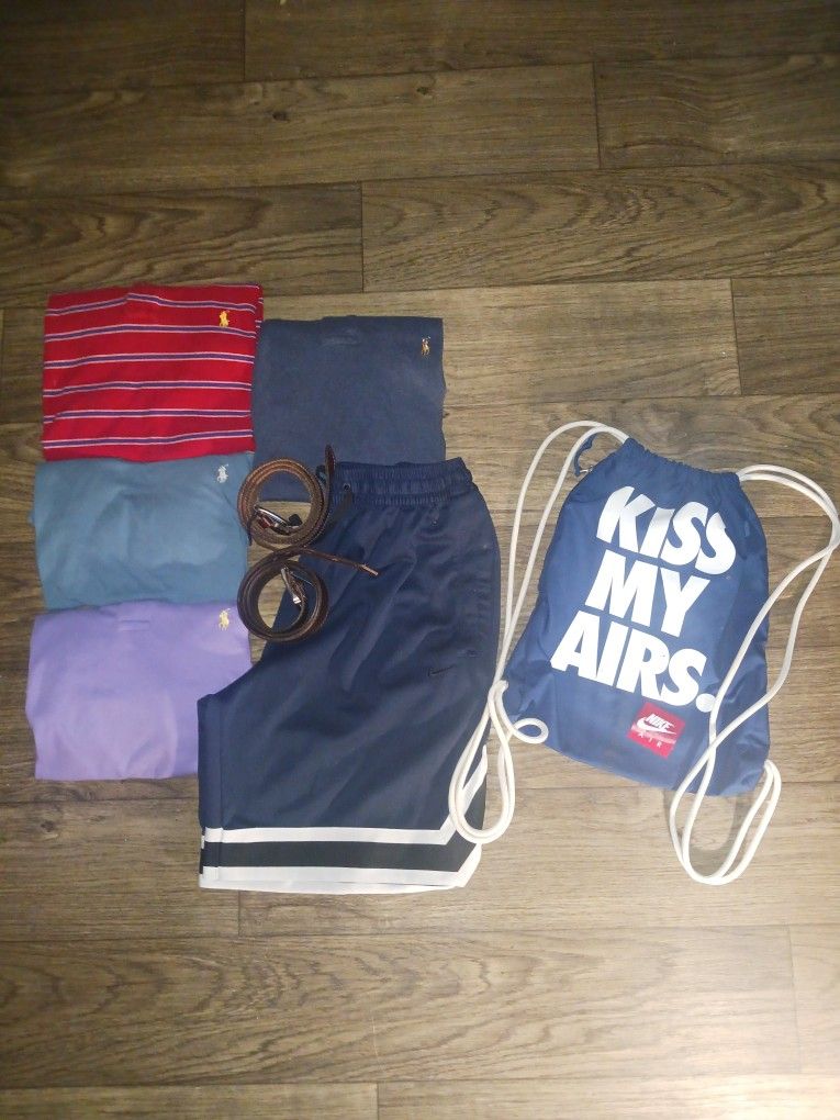 POLO Ralph Lauren And Nike Mens Lot LG