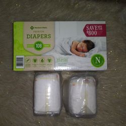 Newborn Diapers 180