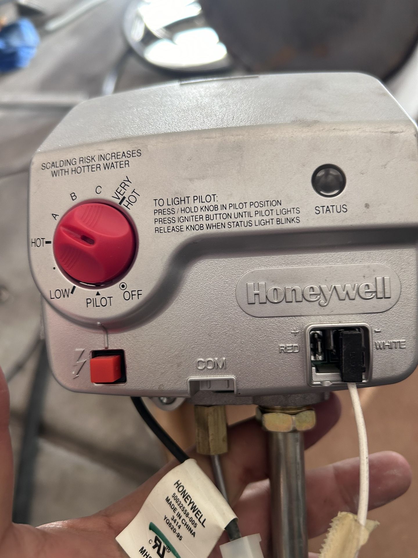 Water Heater Thermostat Igniter Honeywell