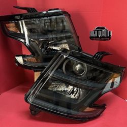 Chevy Tahoe 2015. 2020 Headlights.