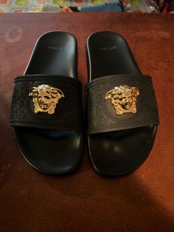 Semi New Original Unisex VERSACE SLIDES