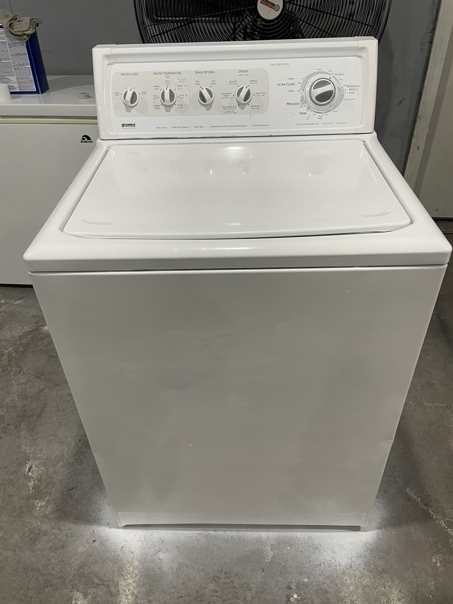 Kenmore washer top-load