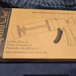 Pampered Chef Cookie Press #1525, pre-owned like new