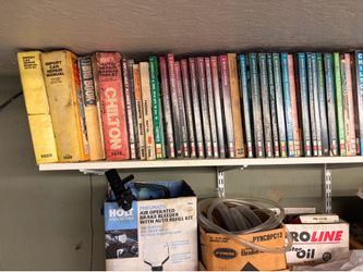 Large Collection of Chilton & Haynes Car & Truck Repair Manuals - 70+ Books