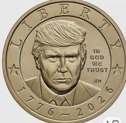 Trump dollar coins