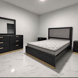 New Complete Bedroom Set In Box- Finance Available $39 Down 