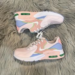 Nike Women's Air Max Excee Pearl Pink Cobalt Bliss Size 9