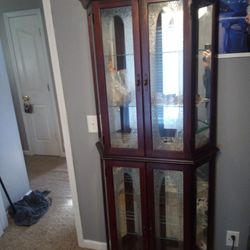 Curio Cabinet With Light